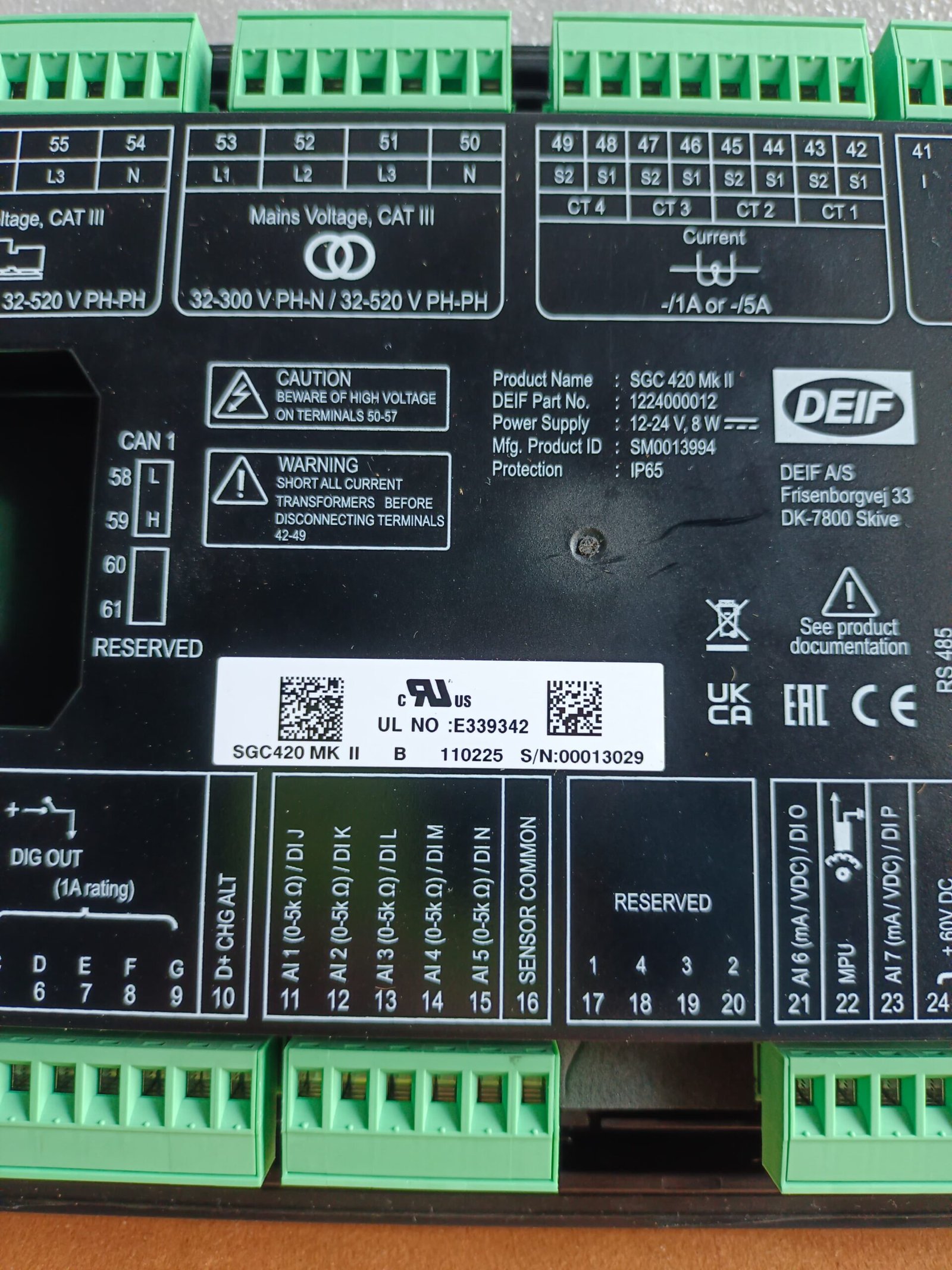A06B-6096-H207 FANUC SERVO AMPLIFIER MODULE A06B6096H207 thumbnail 4797