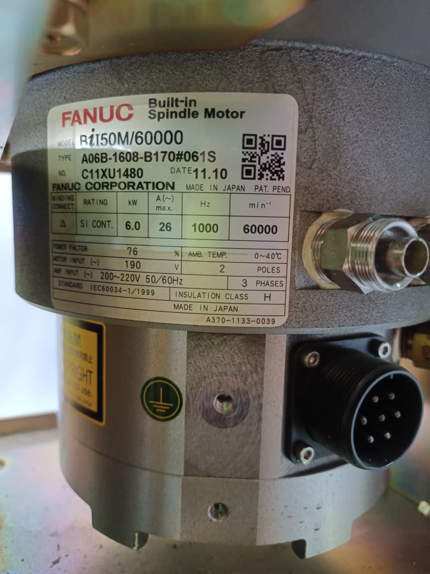 FANUC A06B-1608-B170#061S FANUC A04B-0800-C025 FANUC BiI50M/60000 thumbnail 5