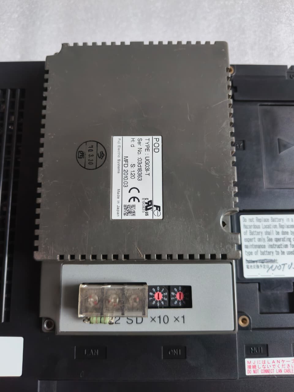 A06B-6096-H207 FANUC SERVO AMPLIFIER MODULE A06B6096H207 thumbnail 6104