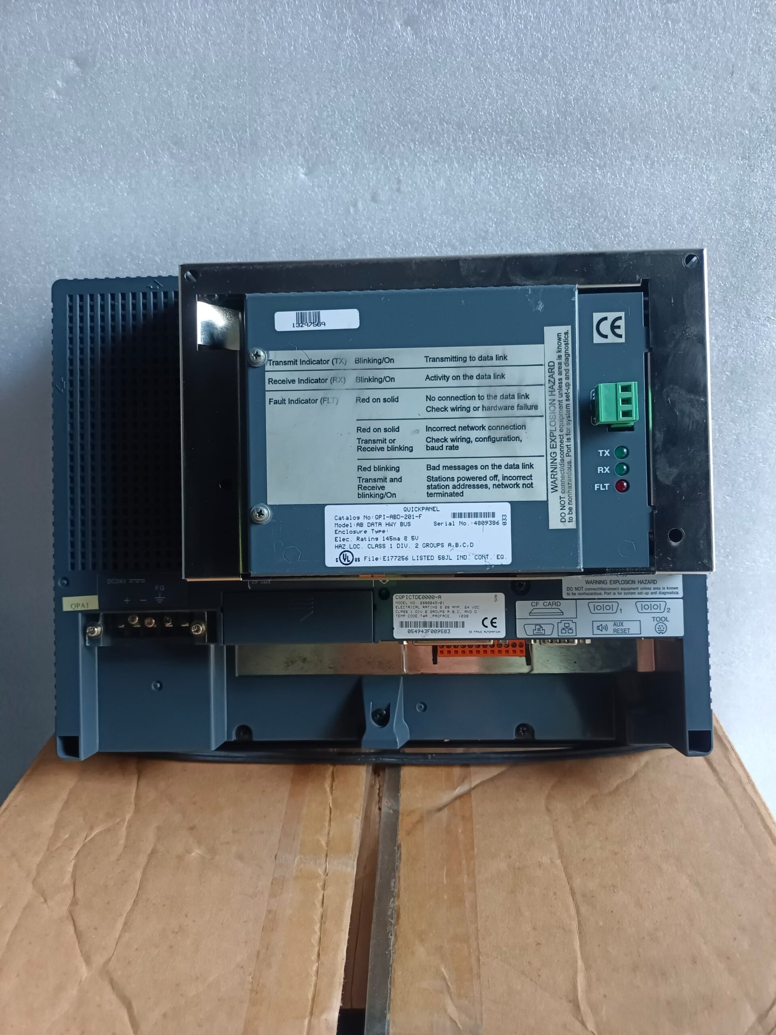 A06B-6096-H207 FANUC SERVO AMPLIFIER MODULE A06B6096H207 thumbnail 4100