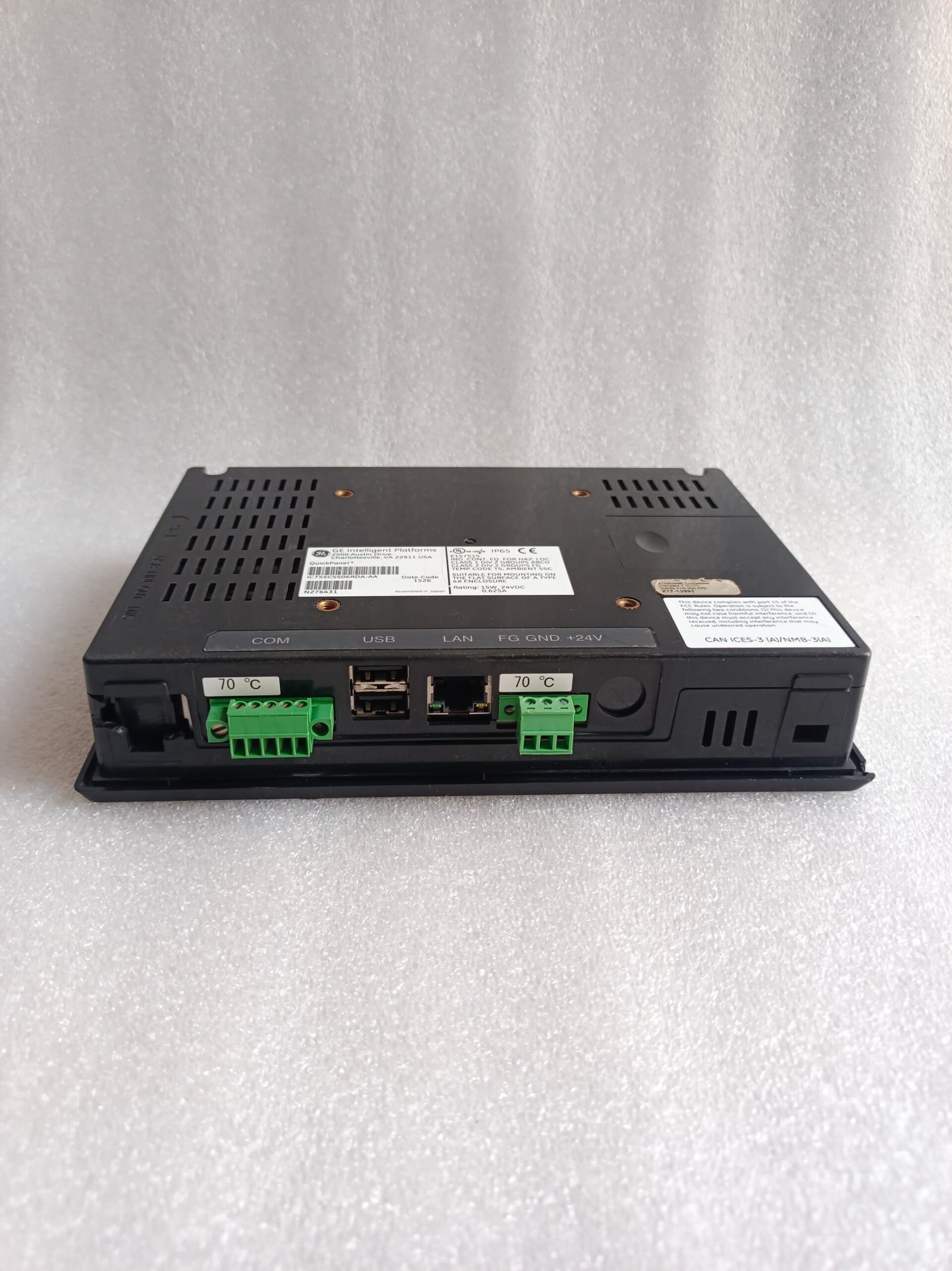 A06B-6096-H207 FANUC SERVO AMPLIFIER MODULE A06B6096H207 thumbnail 4515