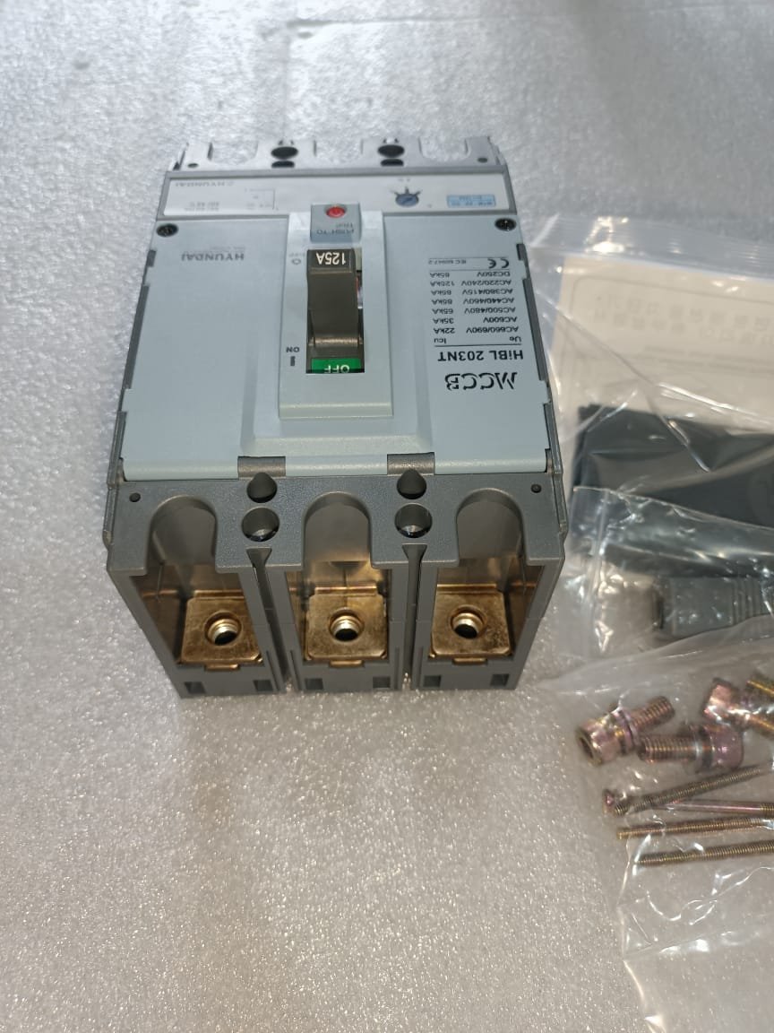 HIBL 203NT HYUNDAI HIBL203NT-E 3P 125AMP 3POL MCCB thumbnail 10