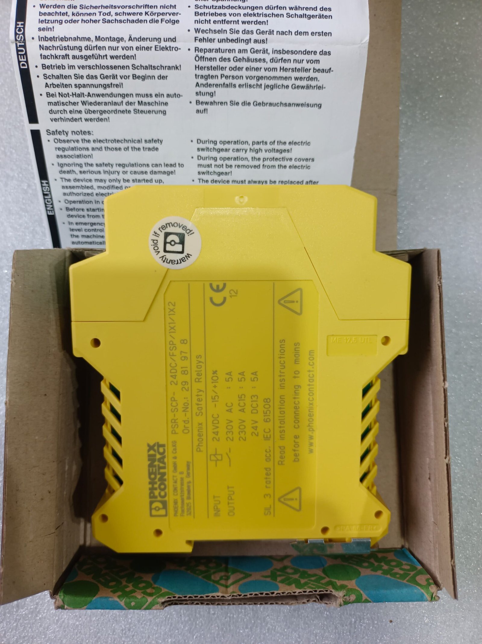 PHOENIX CONTACT PSR-SCP-24DC/FSP/1X1/1X2 PHOENIX CONTACT 2981978 thumbnail 11