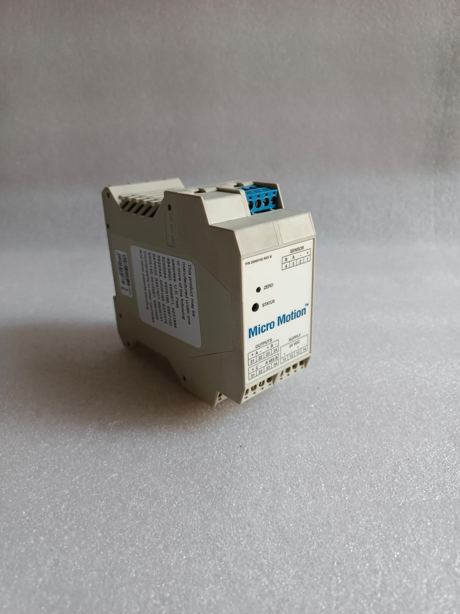 MICRO MOTION MMI-20012294 MICRO MOTION 1500D3ACBBFBZZ MICRO MOTION 20000742 thumbnail 4