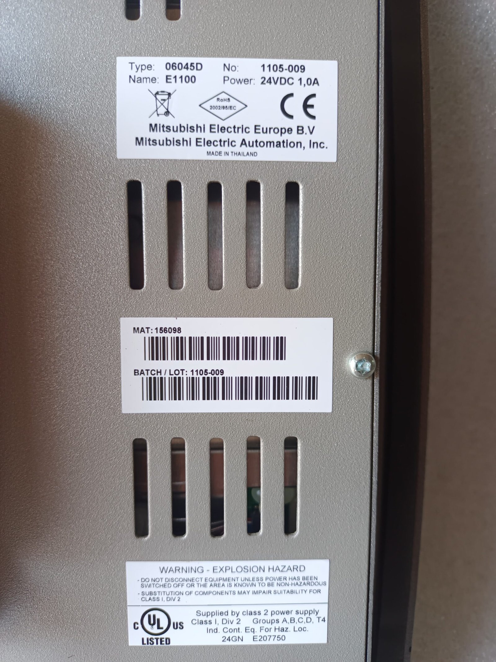 A06B-6096-H207 FANUC SERVO AMPLIFIER MODULE A06B6096H207 thumbnail 2822