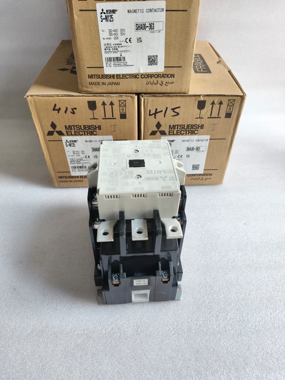 MITSUBISHI S-N125 MITSHUBISHI SN125 MAGNETIC CONTACTOR thumbnail 3