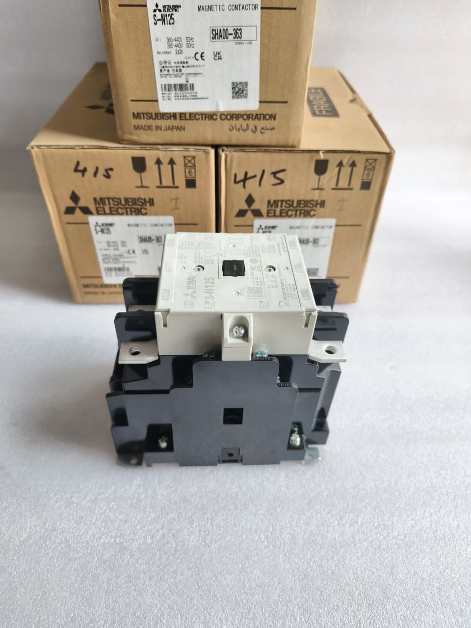 MITSUBISHI S-N125 MITSHUBISHI SN125 MAGNETIC CONTACTOR thumbnail 4