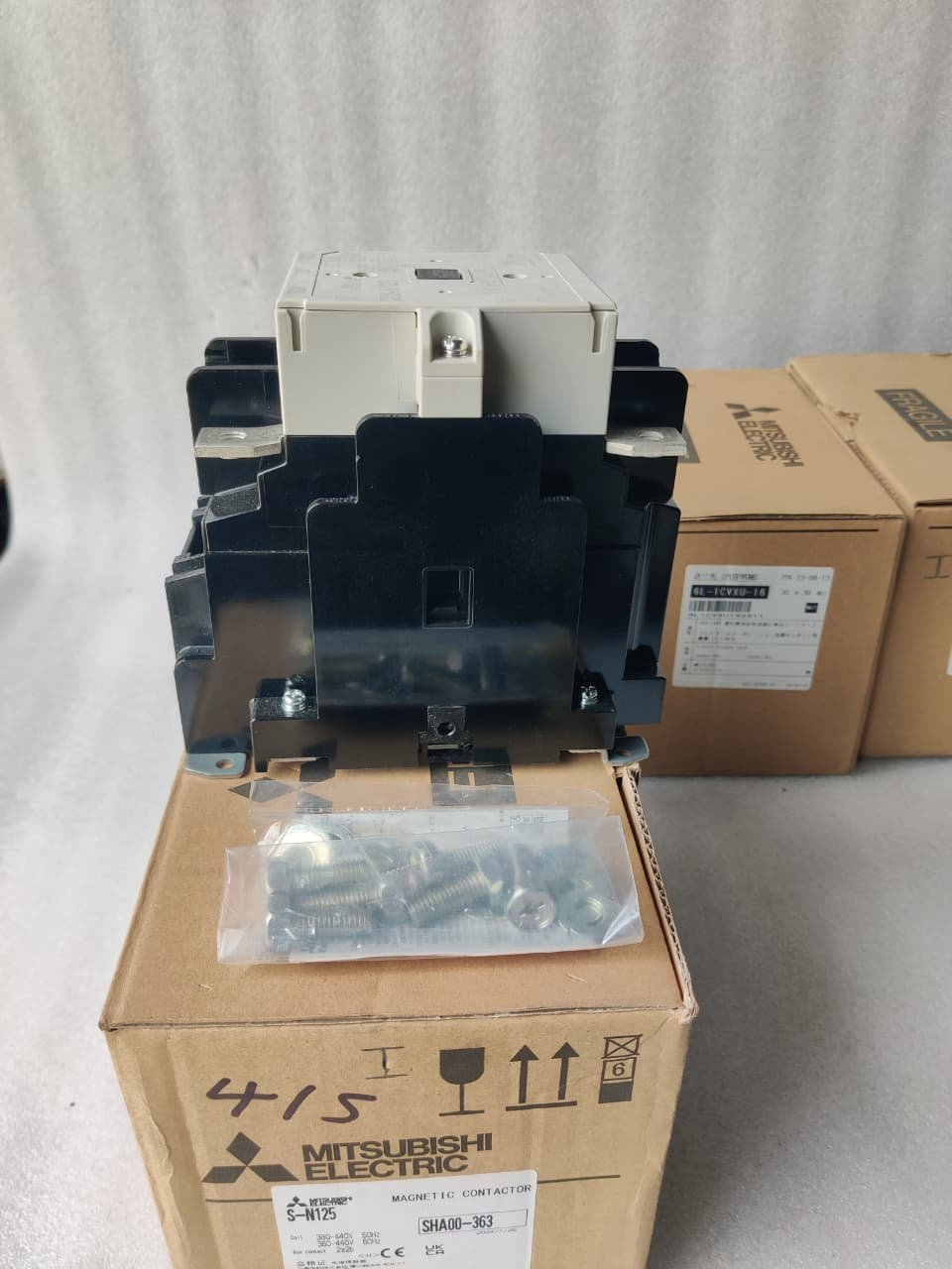 MITSUBISHI SN125 MITSUBISHI S-N125 MAGNETIC CONTACTOR 440V AC thumbnail 9