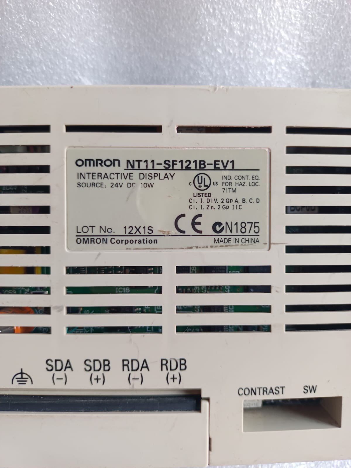 A06B-6096-H207 FANUC SERVO AMPLIFIER MODULE A06B6096H207 thumbnail 1365