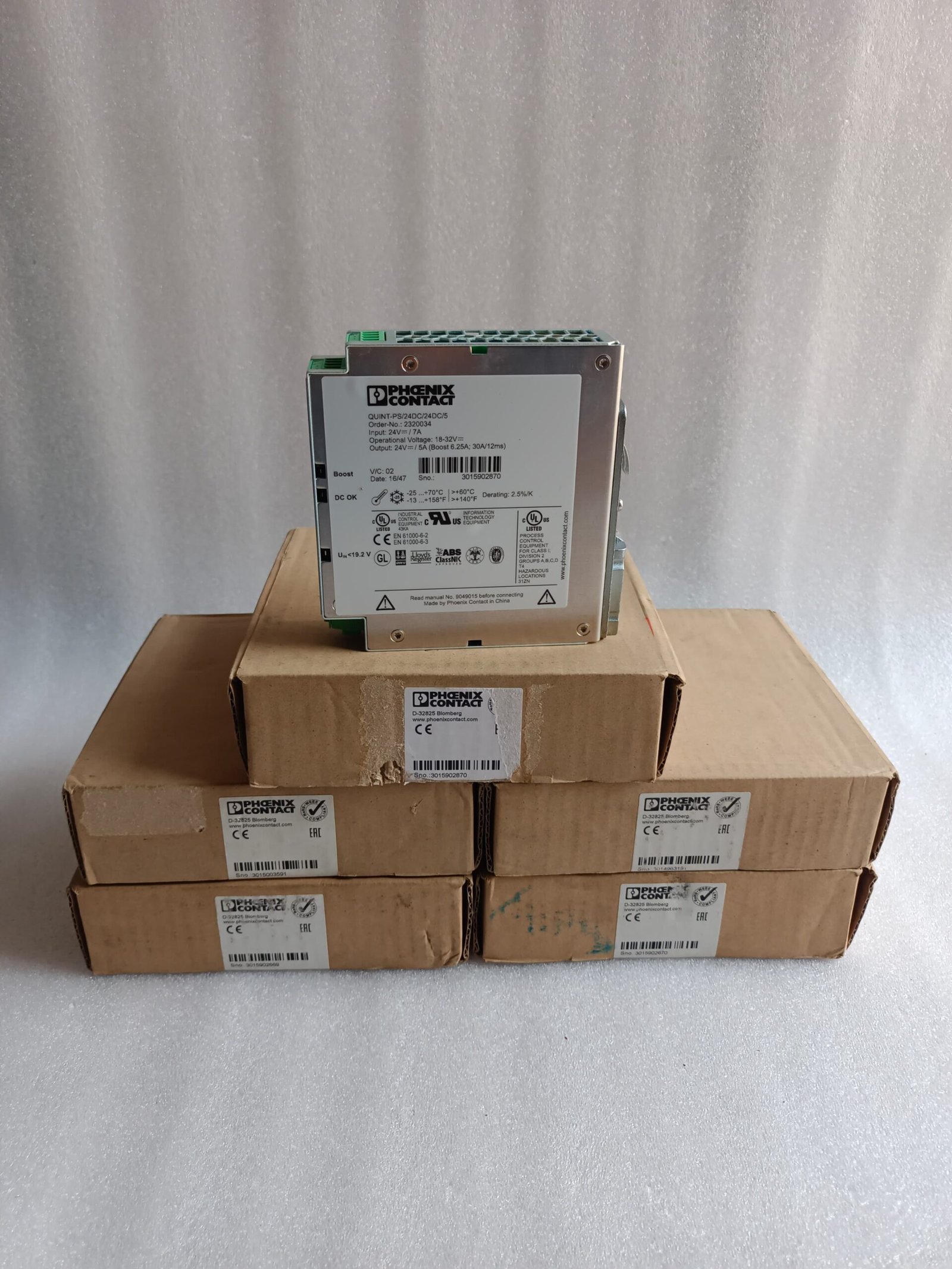 QUINT-PS/24DC/24DC/5 PHOENIX CONTACT 2320034 SELL FOR LOT 5QTY 1499$ FREE SHIPPING thumbnail 10