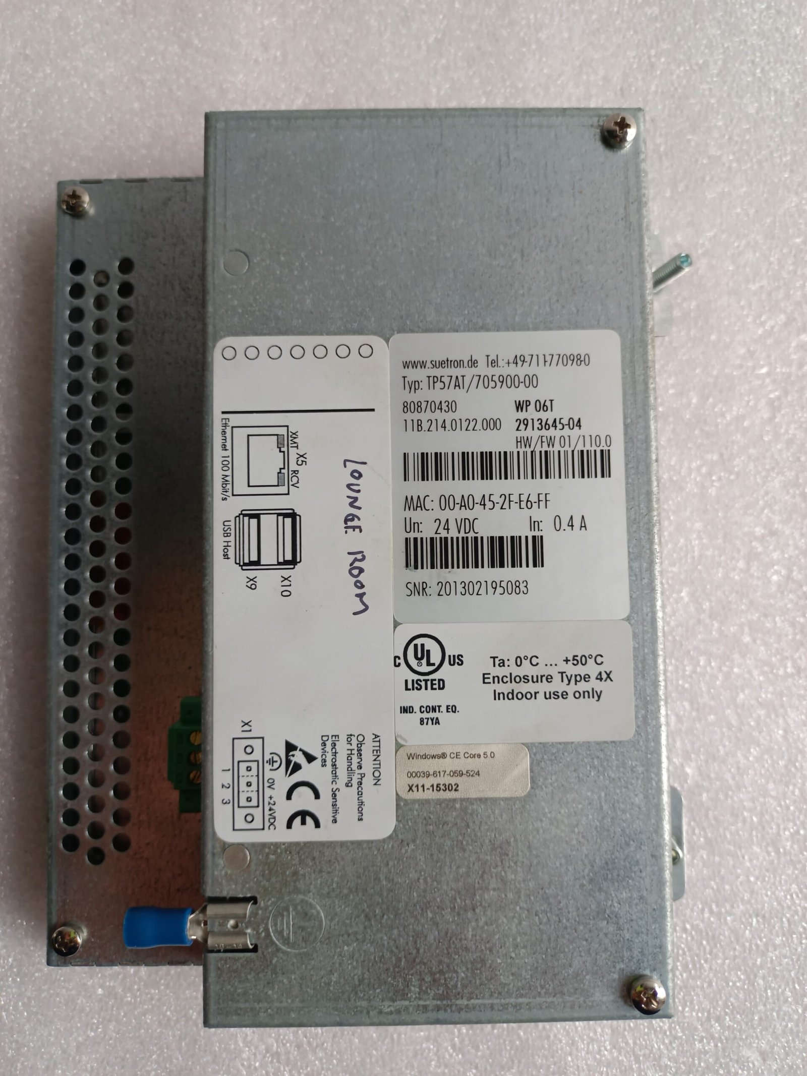 A06B-6096-H207 FANUC SERVO AMPLIFIER MODULE A06B6096H207 thumbnail 4636