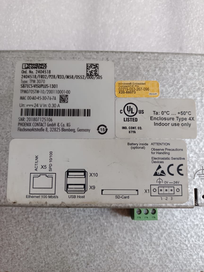 A06B-6096-H207 FANUC SERVO AMPLIFIER MODULE A06B6096H207 thumbnail 1206