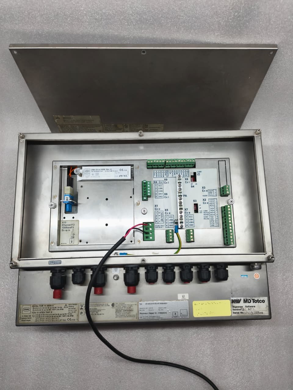 A06B-6096-H207 FANUC SERVO AMPLIFIER MODULE A06B6096H207 thumbnail 6256