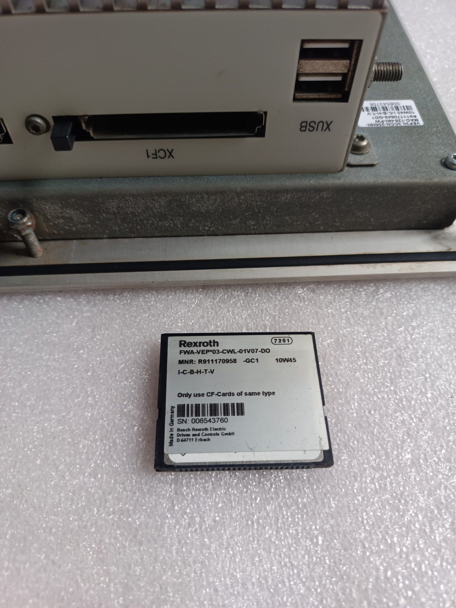 A06B-6096-H207 FANUC SERVO AMPLIFIER MODULE A06B6096H207 thumbnail 4709