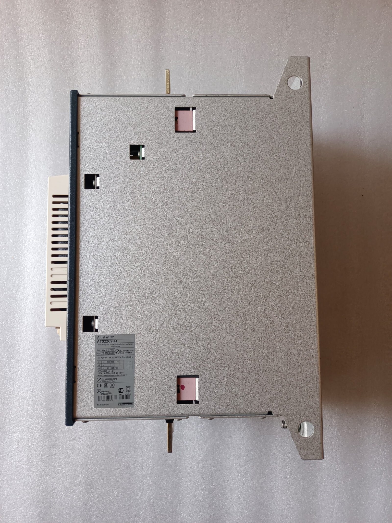 ATS22C25Q SCHNEIDER ATS22C25Q SCHNEIDER 170HP SOFT STARTER NEW thumbnail 9