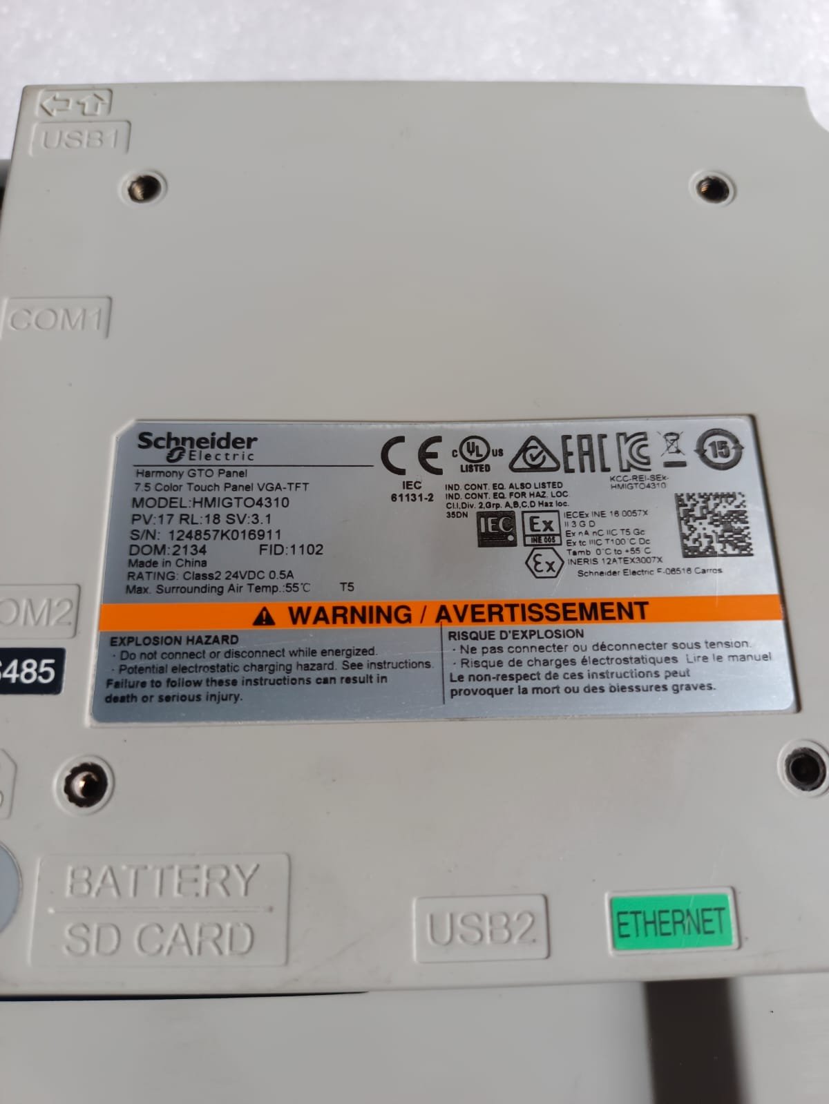 A06B-6096-H207 FANUC SERVO AMPLIFIER MODULE A06B6096H207 thumbnail 678