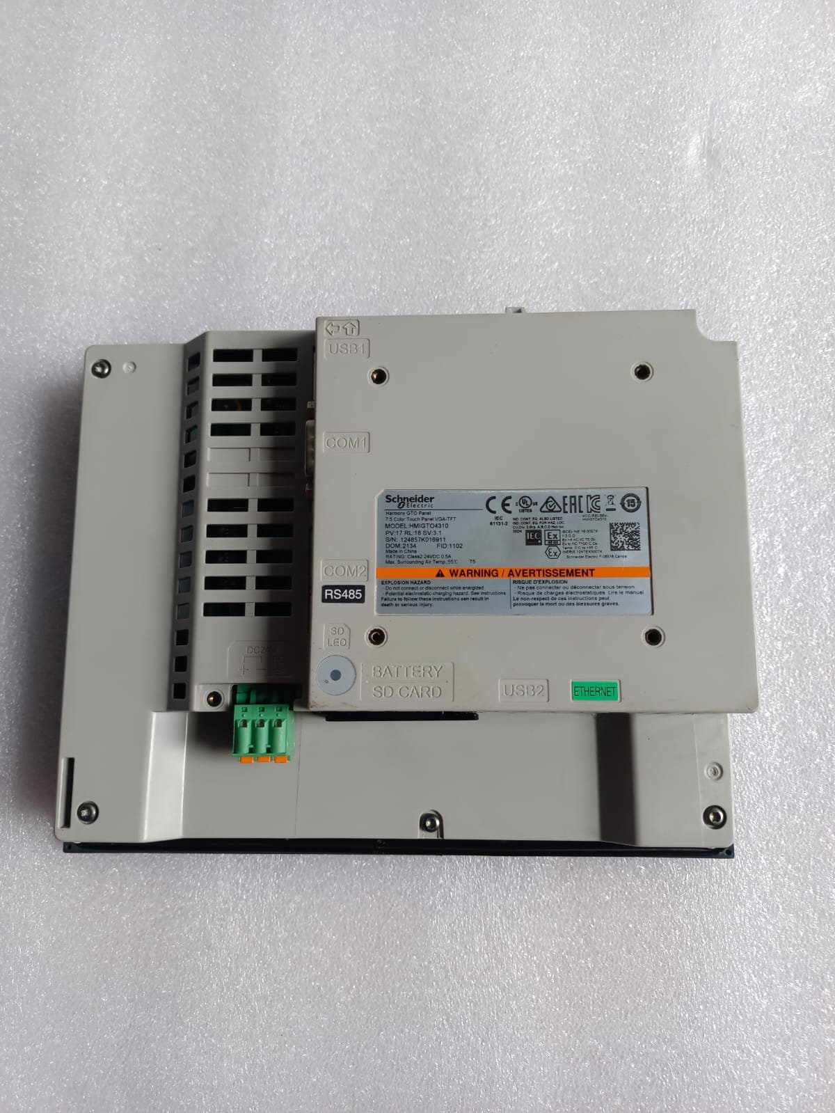 A06B-6096-H207 FANUC SERVO AMPLIFIER MODULE A06B6096H207 thumbnail 679