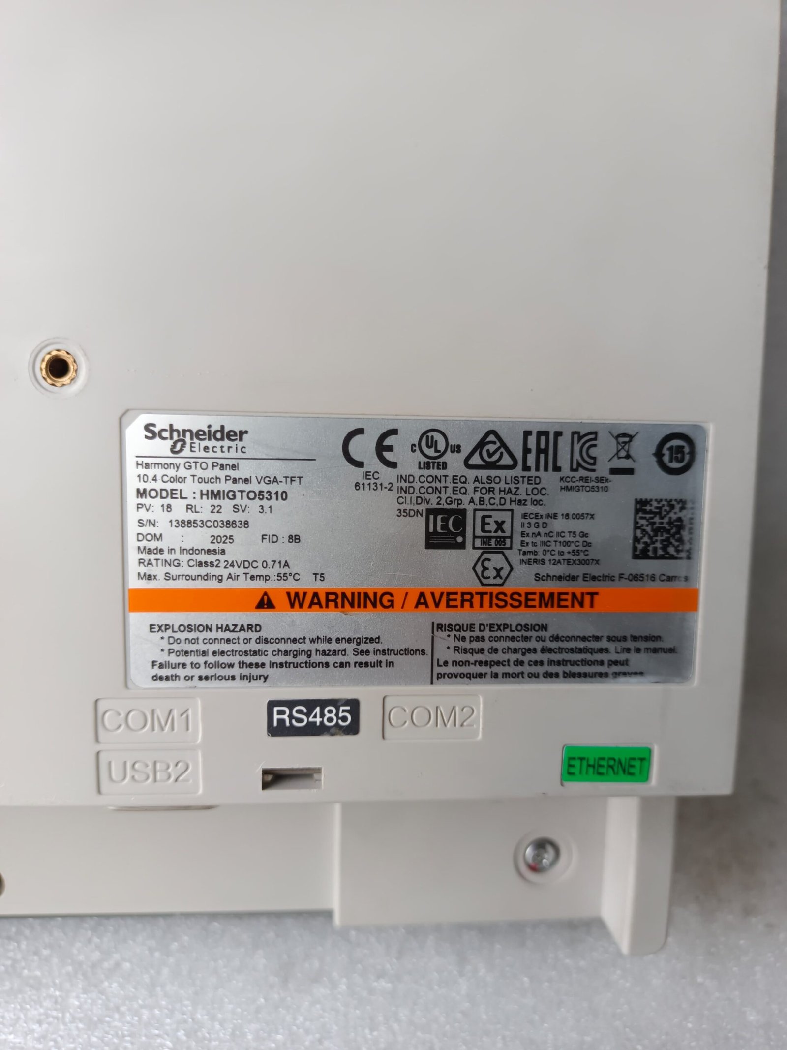 A06B-6096-H207 FANUC SERVO AMPLIFIER MODULE A06B6096H207 thumbnail 6077