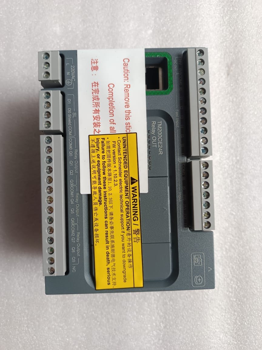 TM200CE24R SCHNEIDER TM200CE24R CONTR. M200-24I/O 220VAC,RELAY+ETH thumbnail 5