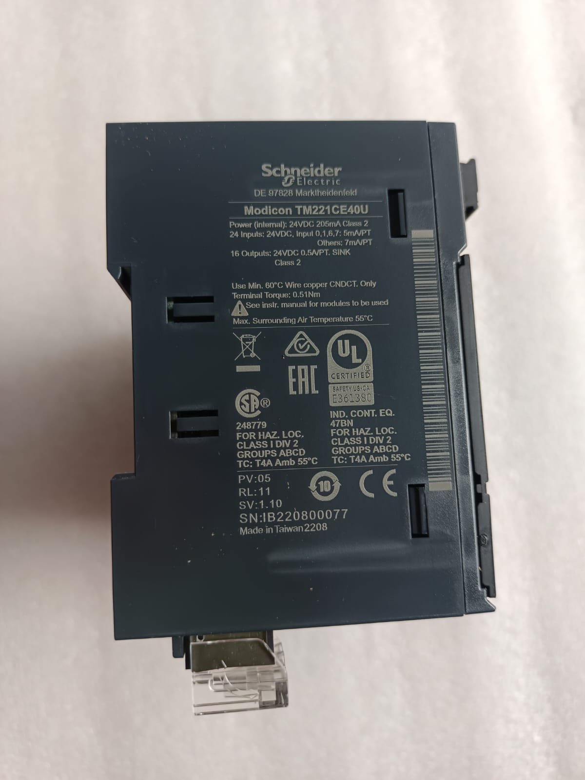 A06B-6096-H207 FANUC SERVO AMPLIFIER MODULE A06B6096H207 thumbnail 2151