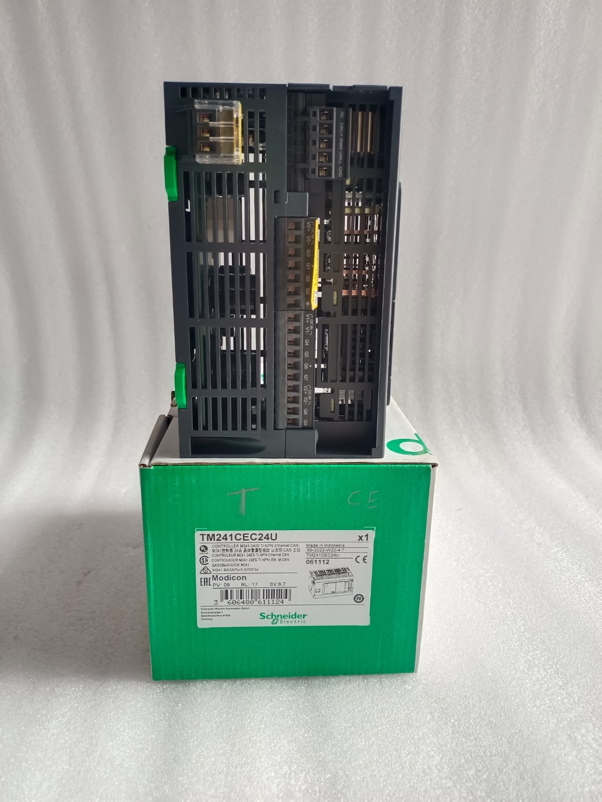 TM241CEC24U SCHNEIDER TM241CEC24U CONTROLLER M241-24IO TR.NPN ETHERNET CAN thumbnail 7