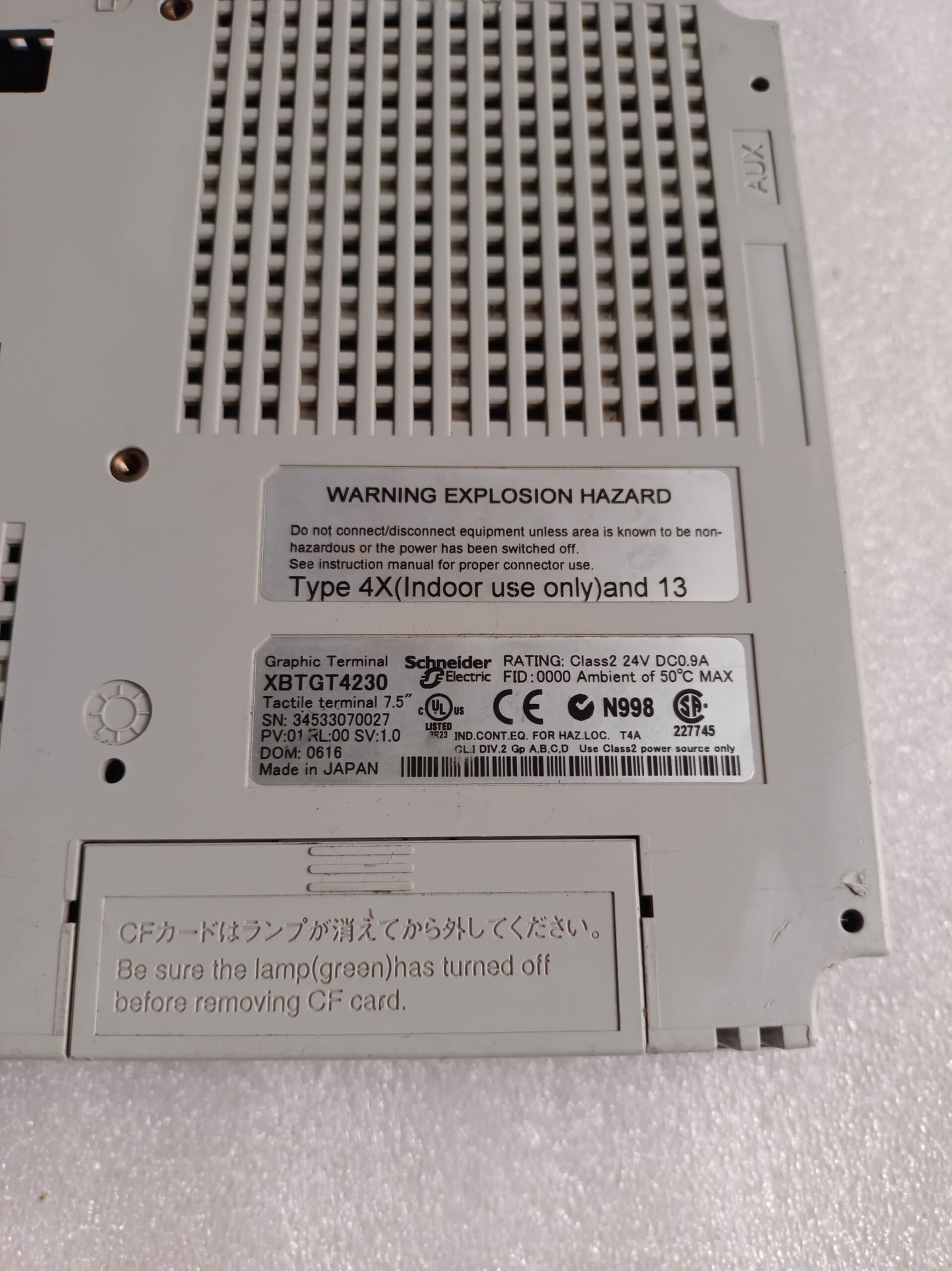 A06B-6096-H207 FANUC SERVO AMPLIFIER MODULE A06B6096H207 thumbnail 4753