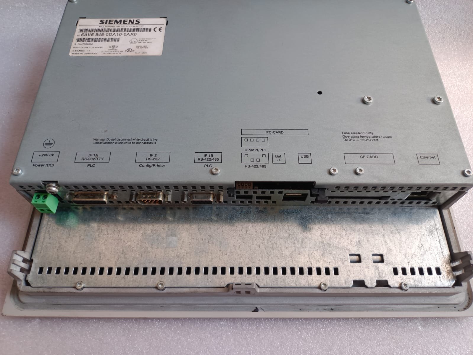 A06B-6096-H207 FANUC SERVO AMPLIFIER MODULE A06B6096H207 thumbnail 2804