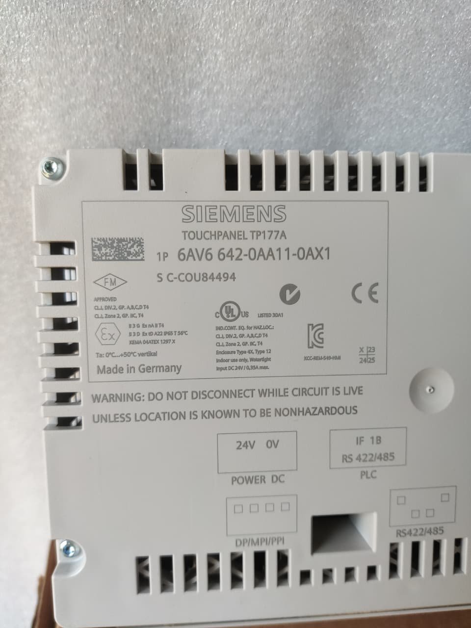 A06B-6096-H207 FANUC SERVO AMPLIFIER MODULE A06B6096H207 thumbnail 6300