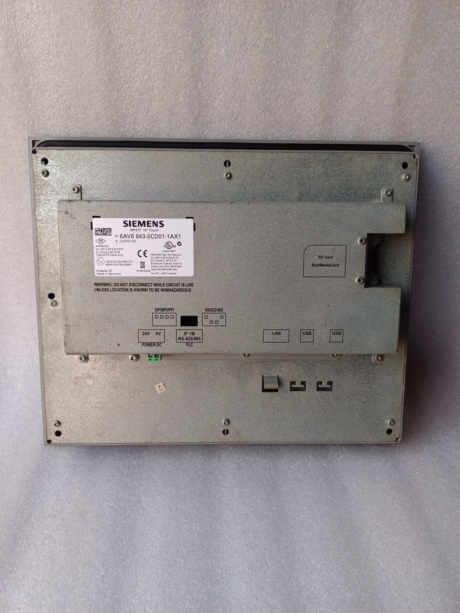 A06B-6096-H207 FANUC SERVO AMPLIFIER MODULE A06B6096H207 thumbnail 2900
