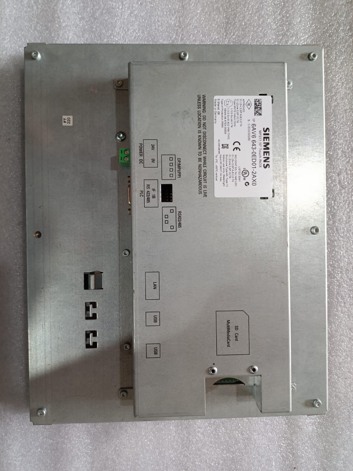 A06B-6096-H207 FANUC SERVO AMPLIFIER MODULE A06B6096H207 thumbnail 6074