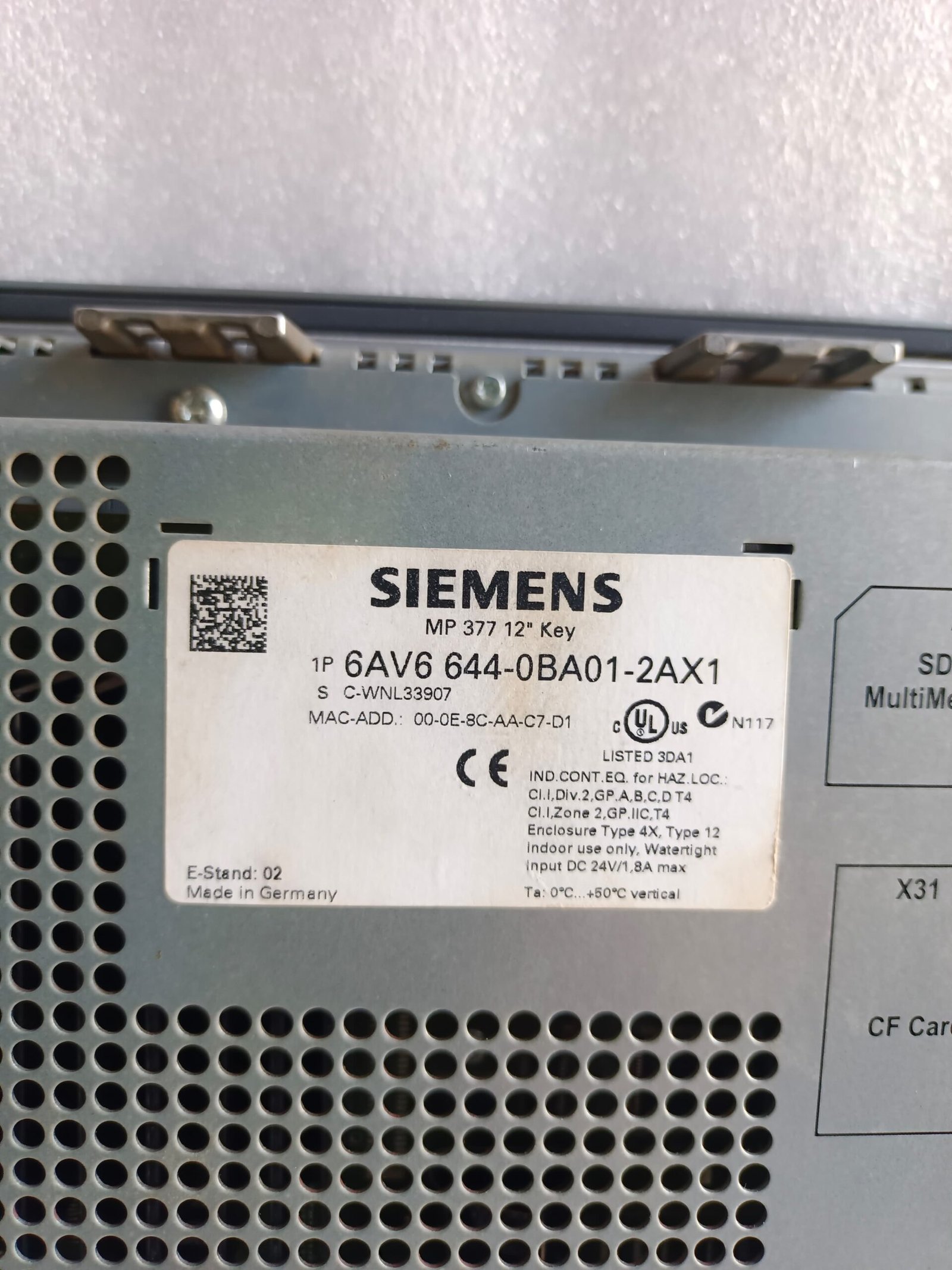 A06B-6096-H207 FANUC SERVO AMPLIFIER MODULE A06B6096H207 thumbnail 4215