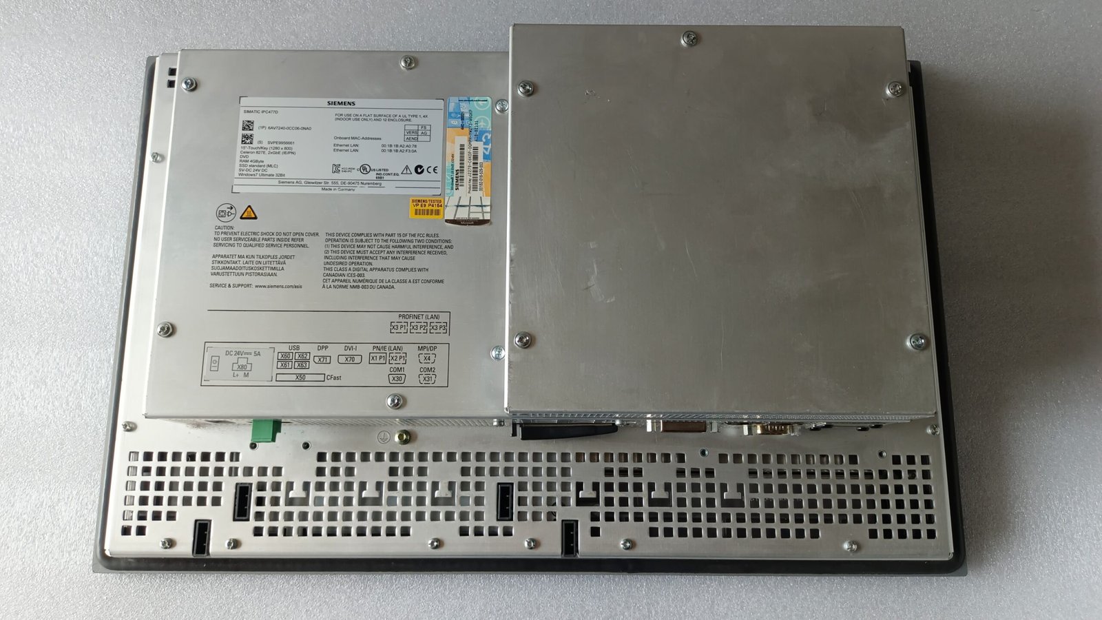 A06B-6096-H207 FANUC SERVO AMPLIFIER MODULE A06B6096H207 thumbnail 3011