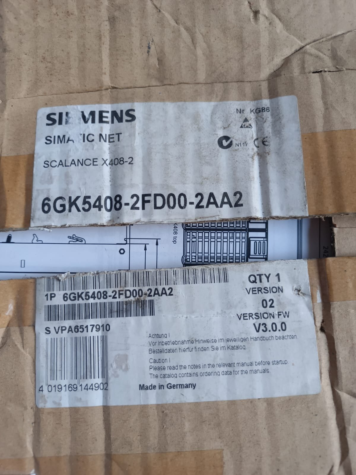 A06B-6096-H207 FANUC SERVO AMPLIFIER MODULE A06B6096H207 thumbnail 2527