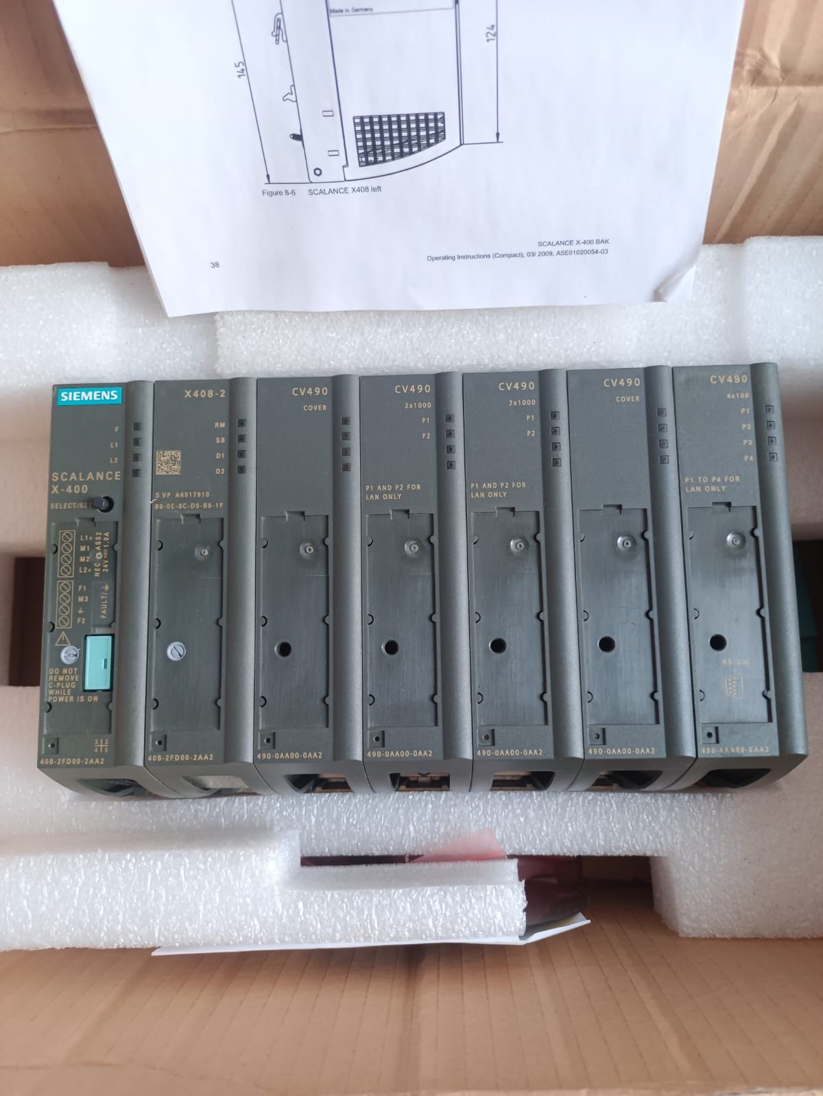 A06B-6096-H207 FANUC SERVO AMPLIFIER MODULE A06B6096H207 thumbnail 2528