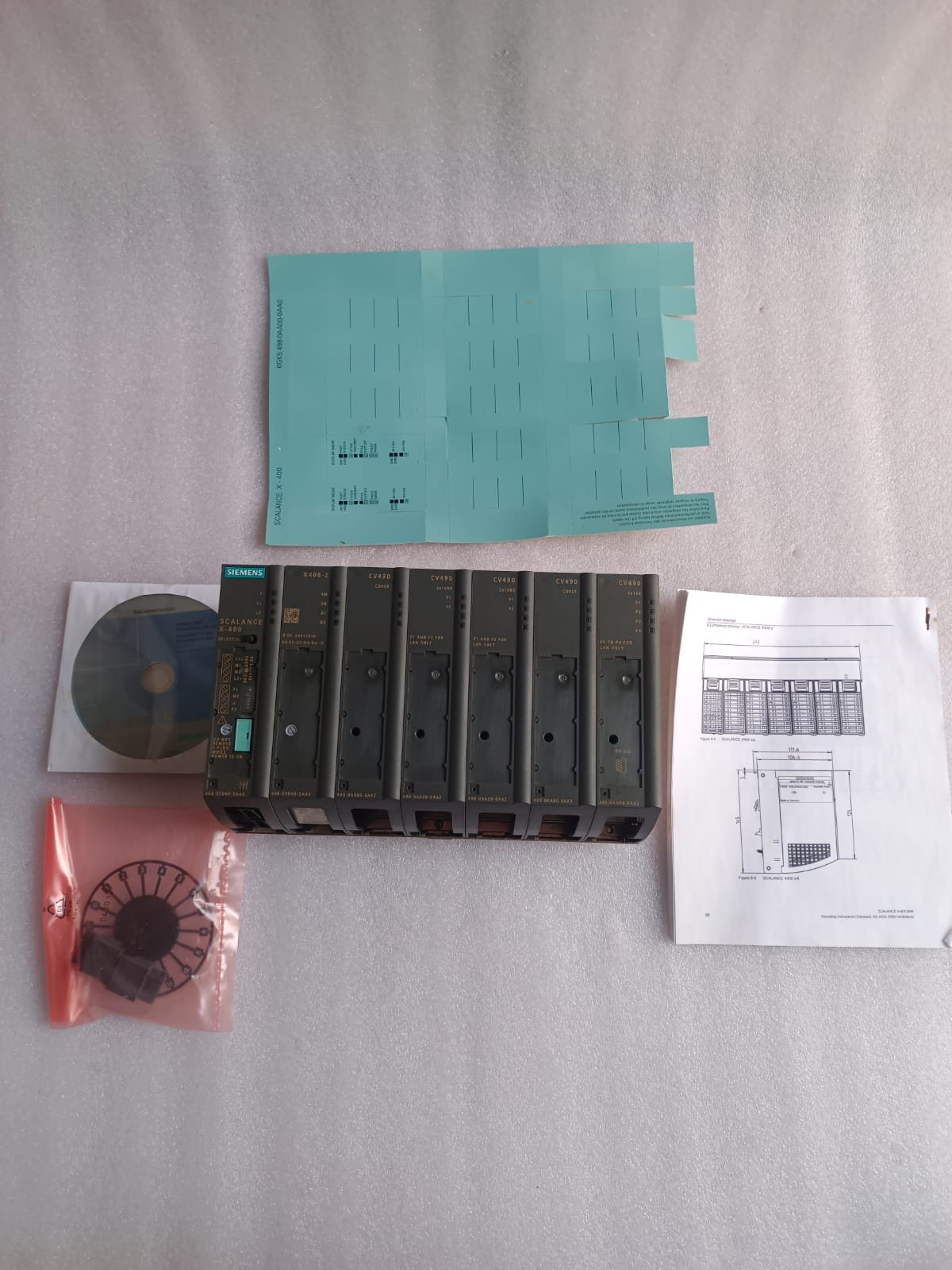 A06B-6096-H207 FANUC SERVO AMPLIFIER MODULE A06B6096H207 thumbnail 2529