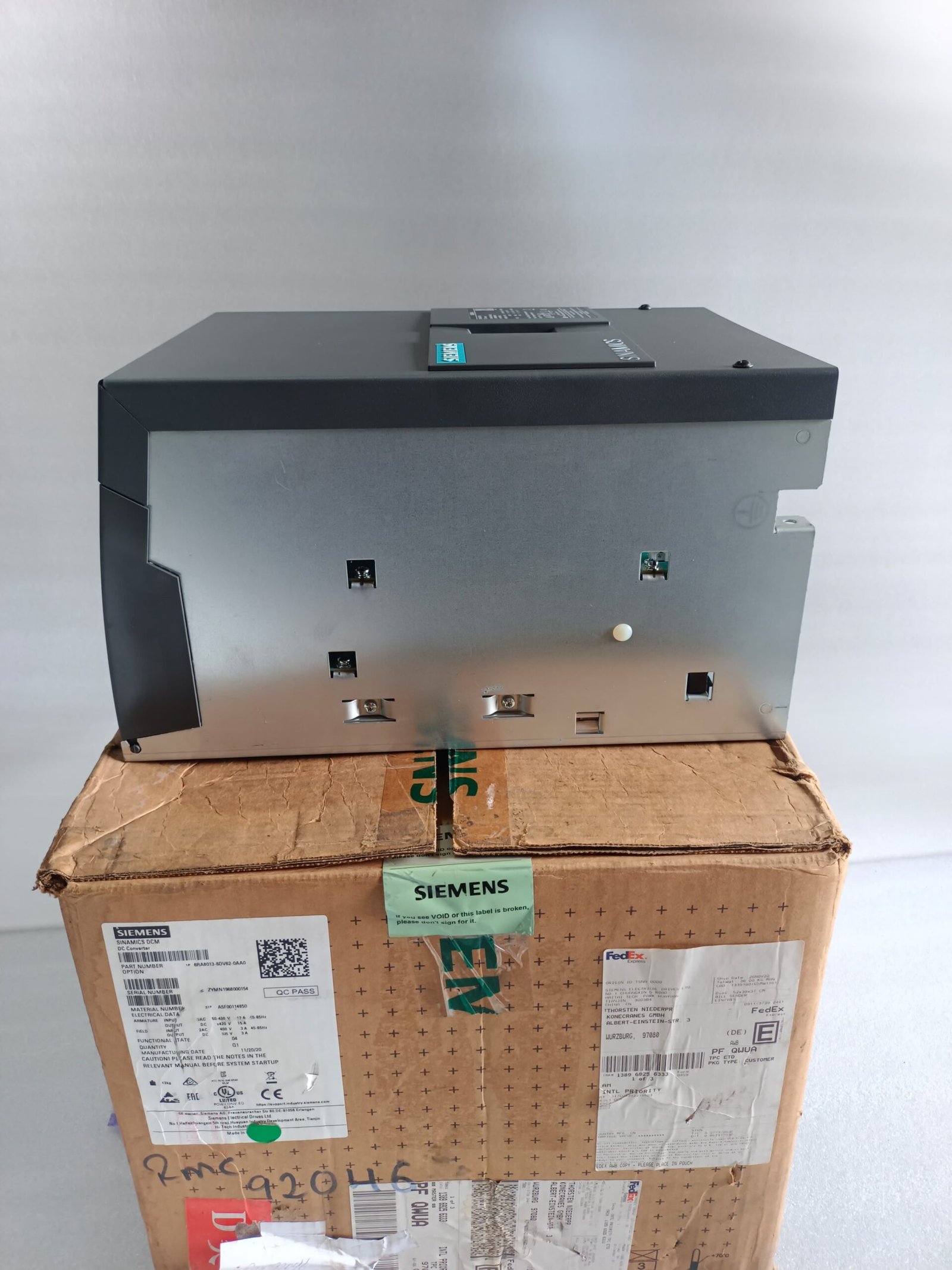 A06B-6096-H207 FANUC SERVO AMPLIFIER MODULE A06B6096H207 thumbnail 4625