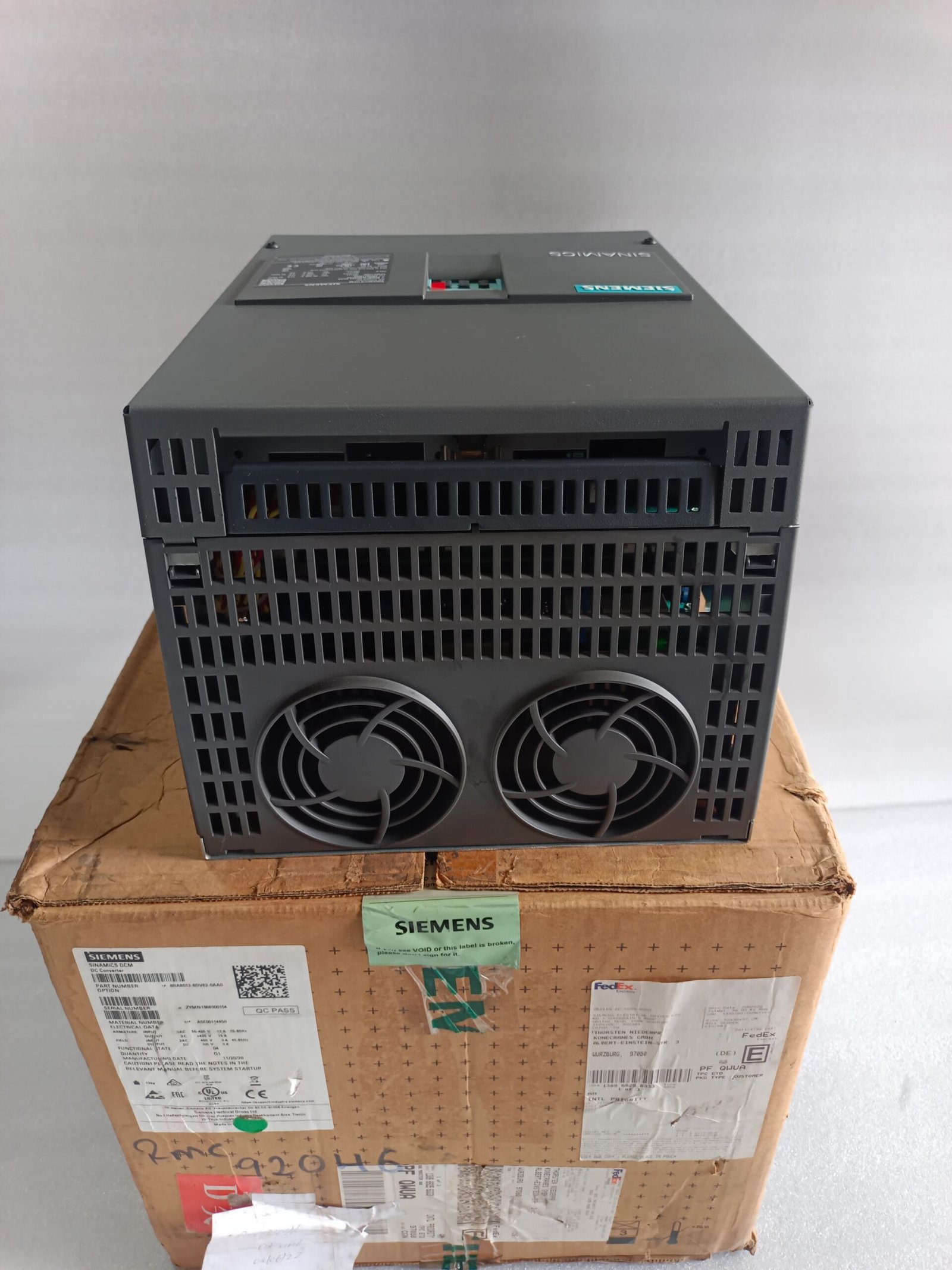 A06B-6096-H207 FANUC SERVO AMPLIFIER MODULE A06B6096H207 thumbnail 4626