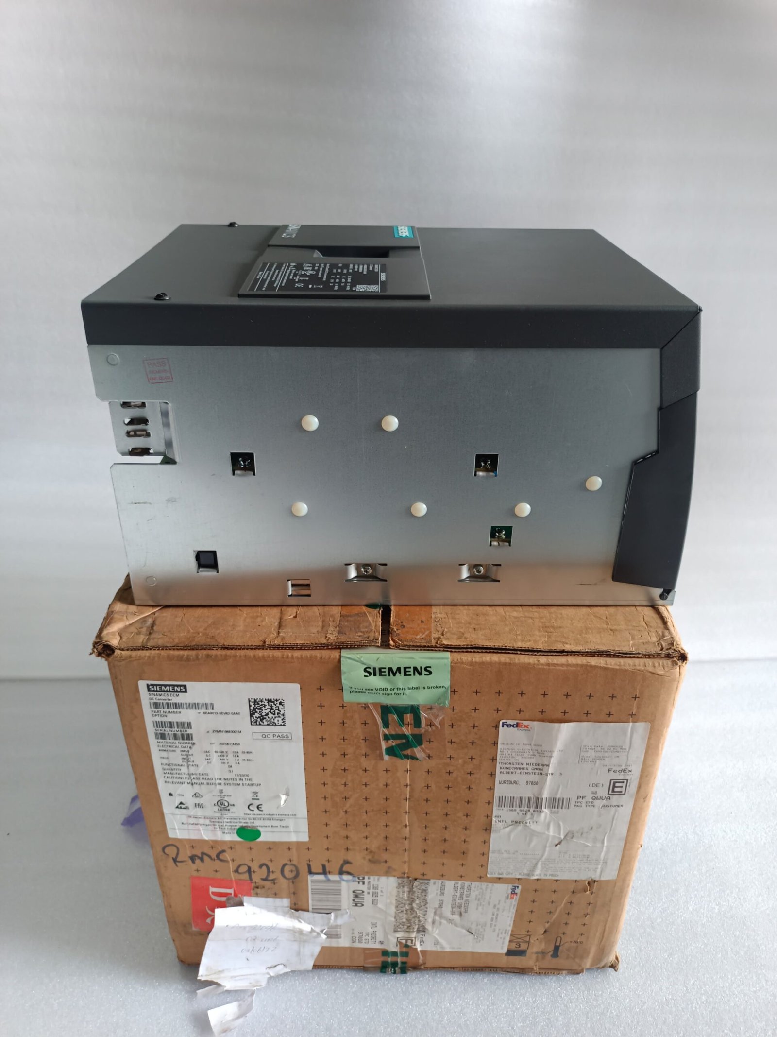 A06B-6096-H207 FANUC SERVO AMPLIFIER MODULE A06B6096H207 thumbnail 4628