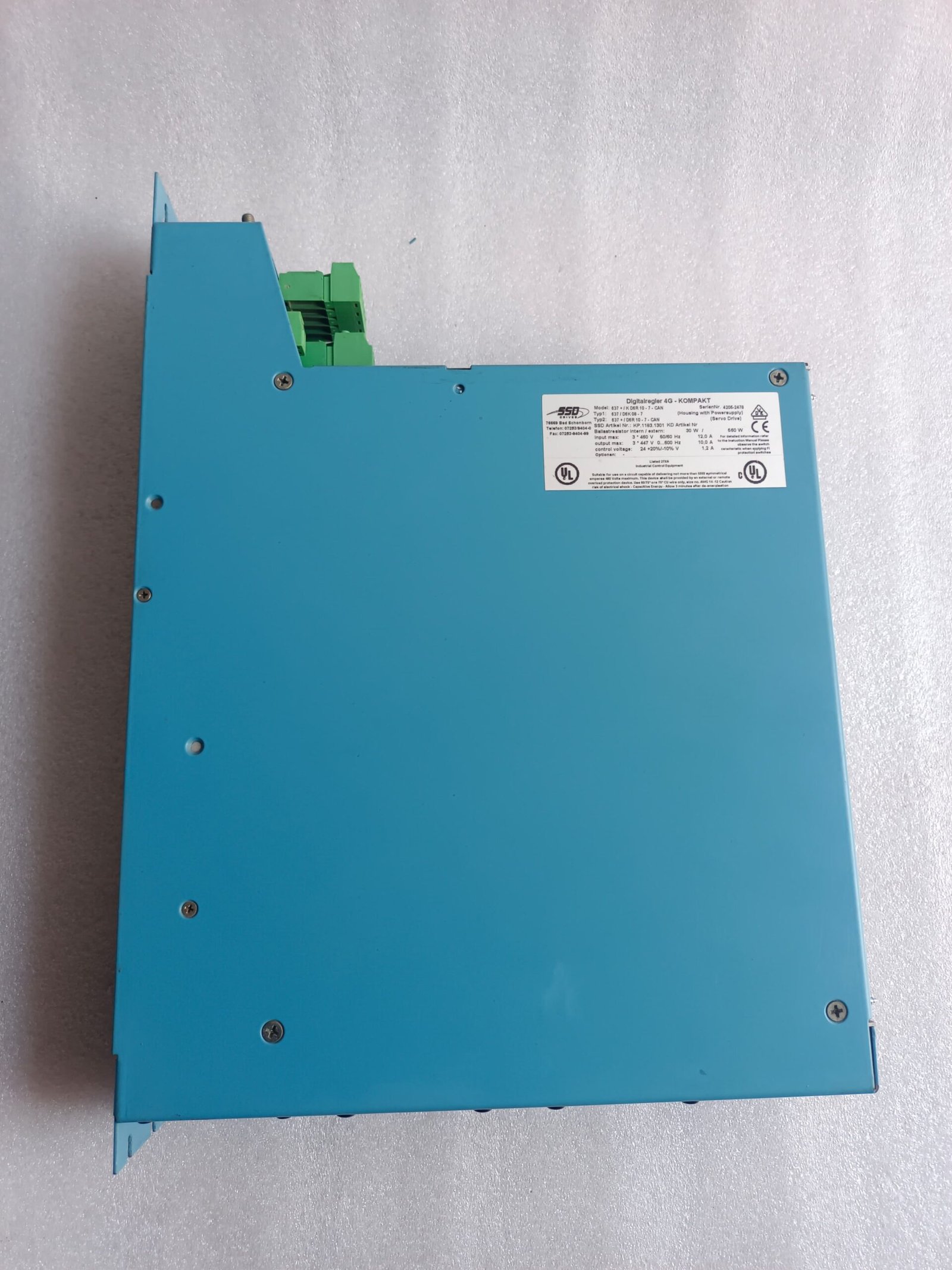 A06B-6096-H207 FANUC SERVO AMPLIFIER MODULE A06B6096H207 thumbnail 4539