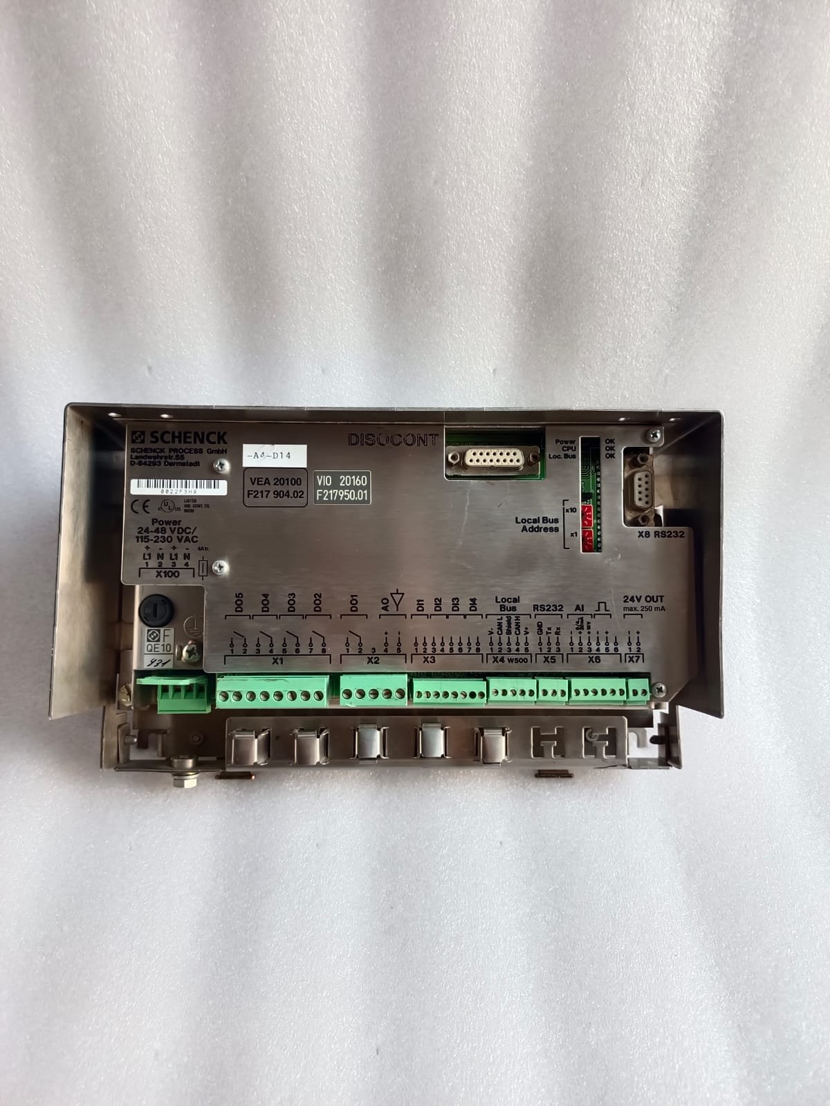 A06B-6096-H207 FANUC SERVO AMPLIFIER MODULE A06B6096H207 thumbnail 1391