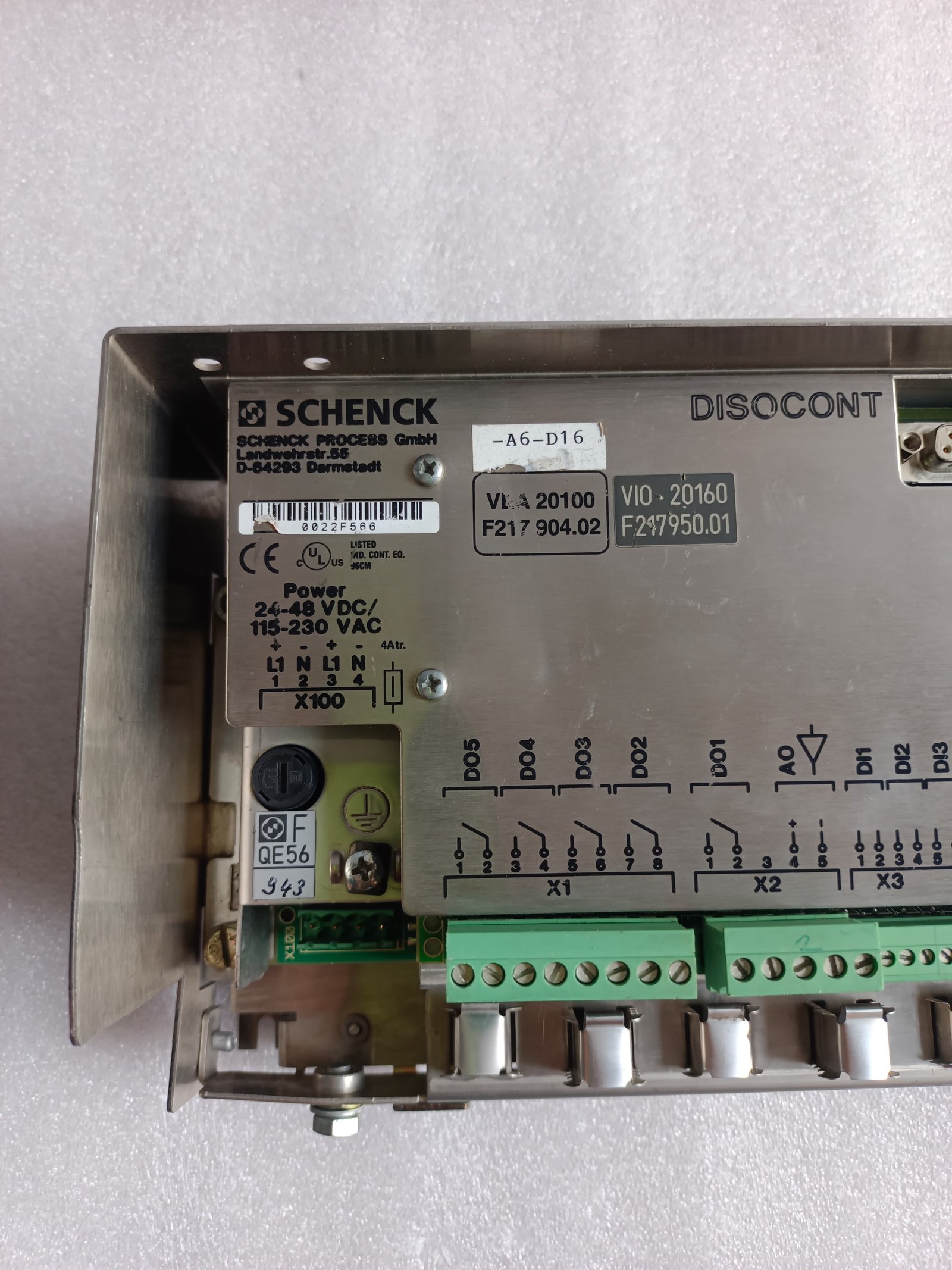 A06B-6096-H207 FANUC SERVO AMPLIFIER MODULE A06B6096H207 thumbnail 1381