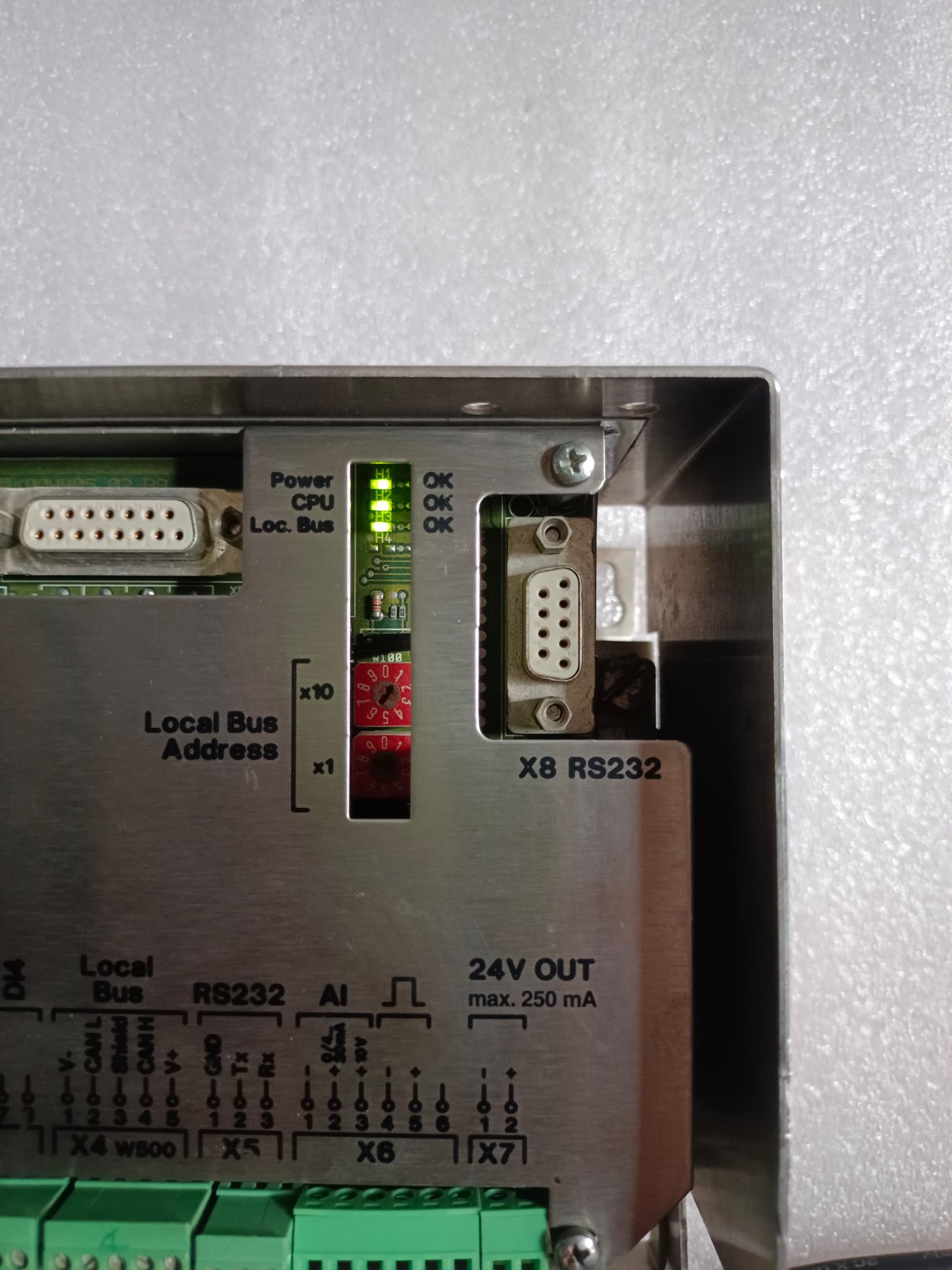 A06B-6096-H207 FANUC SERVO AMPLIFIER MODULE A06B6096H207 thumbnail 1386