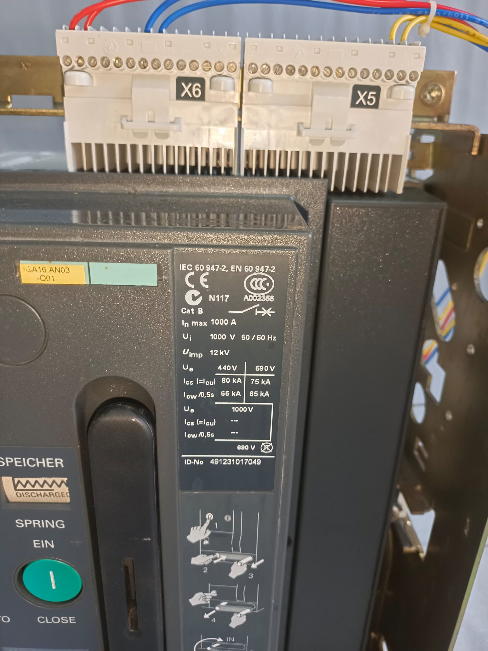 A06B-6096-H207 FANUC SERVO AMPLIFIER MODULE A06B6096H207 thumbnail 1081