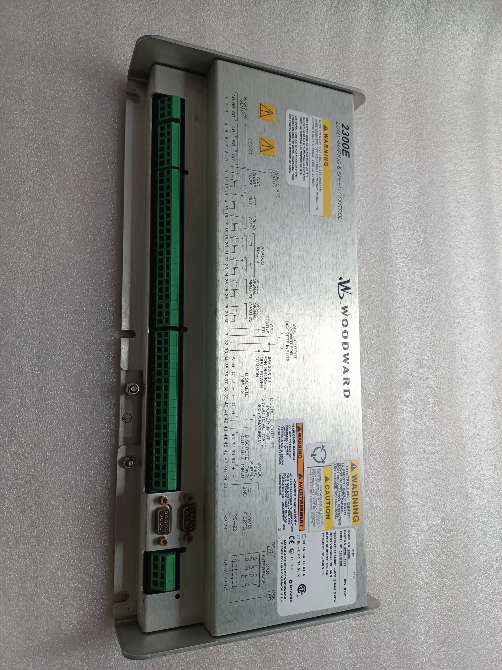 A06B-6096-H207 FANUC SERVO AMPLIFIER MODULE A06B6096H207 thumbnail 5410