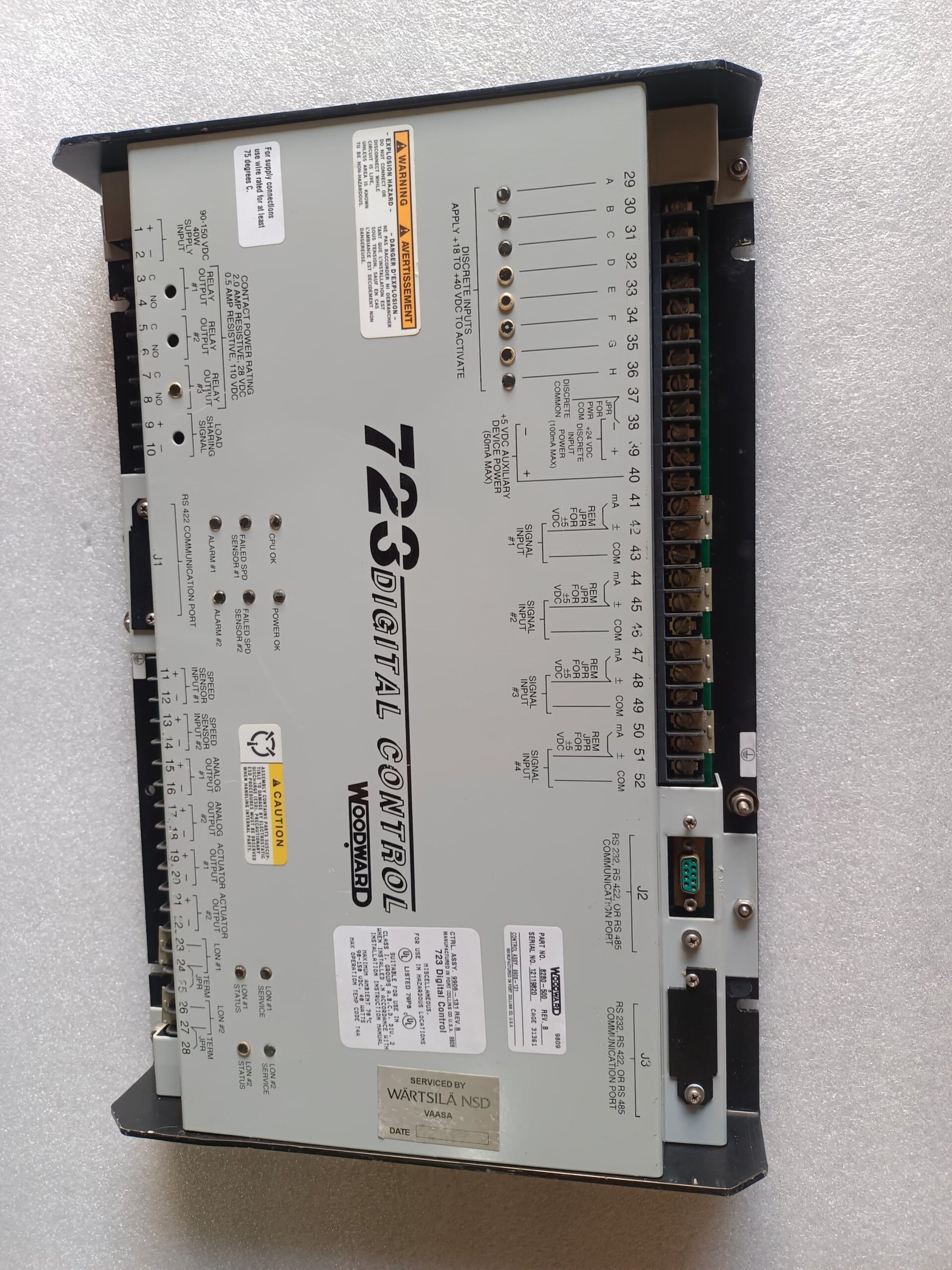 A06B-6096-H207 FANUC SERVO AMPLIFIER MODULE A06B6096H207 thumbnail 3912