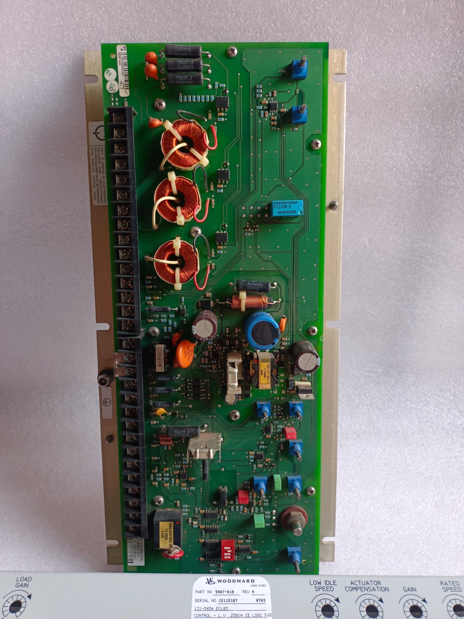 A06B-6096-H207 FANUC SERVO AMPLIFIER MODULE A06B6096H207 thumbnail 3550
