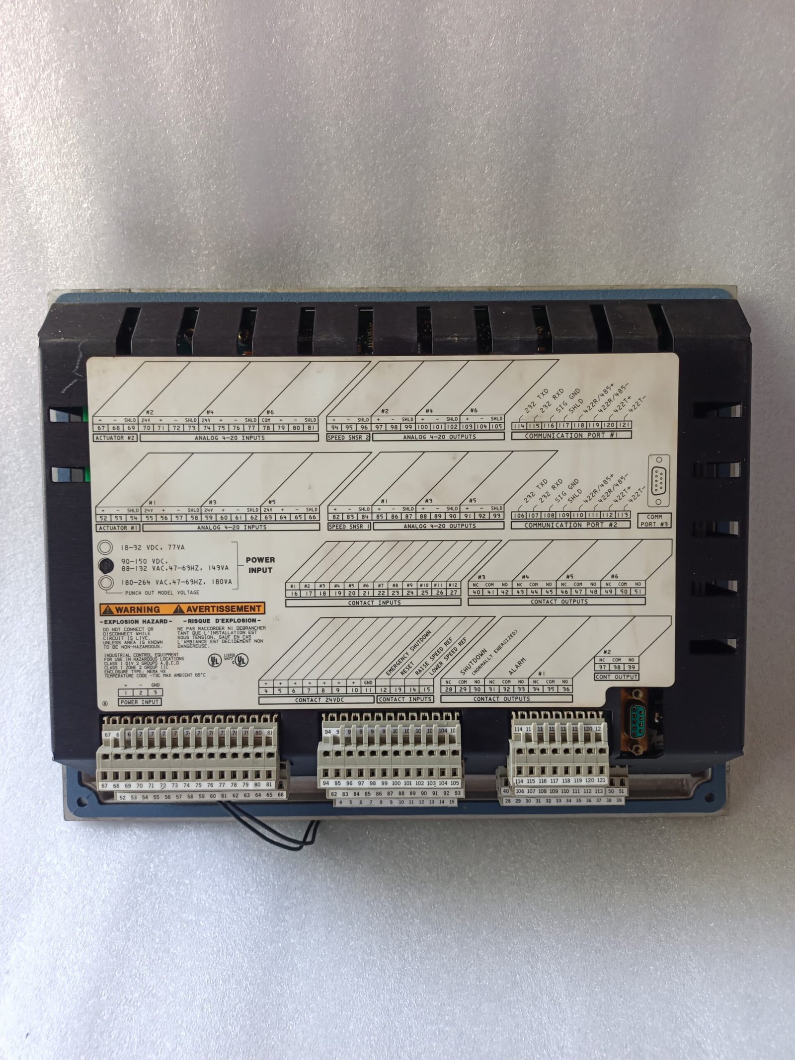 A06B-6096-H207 FANUC SERVO AMPLIFIER MODULE A06B6096H207 thumbnail 4494