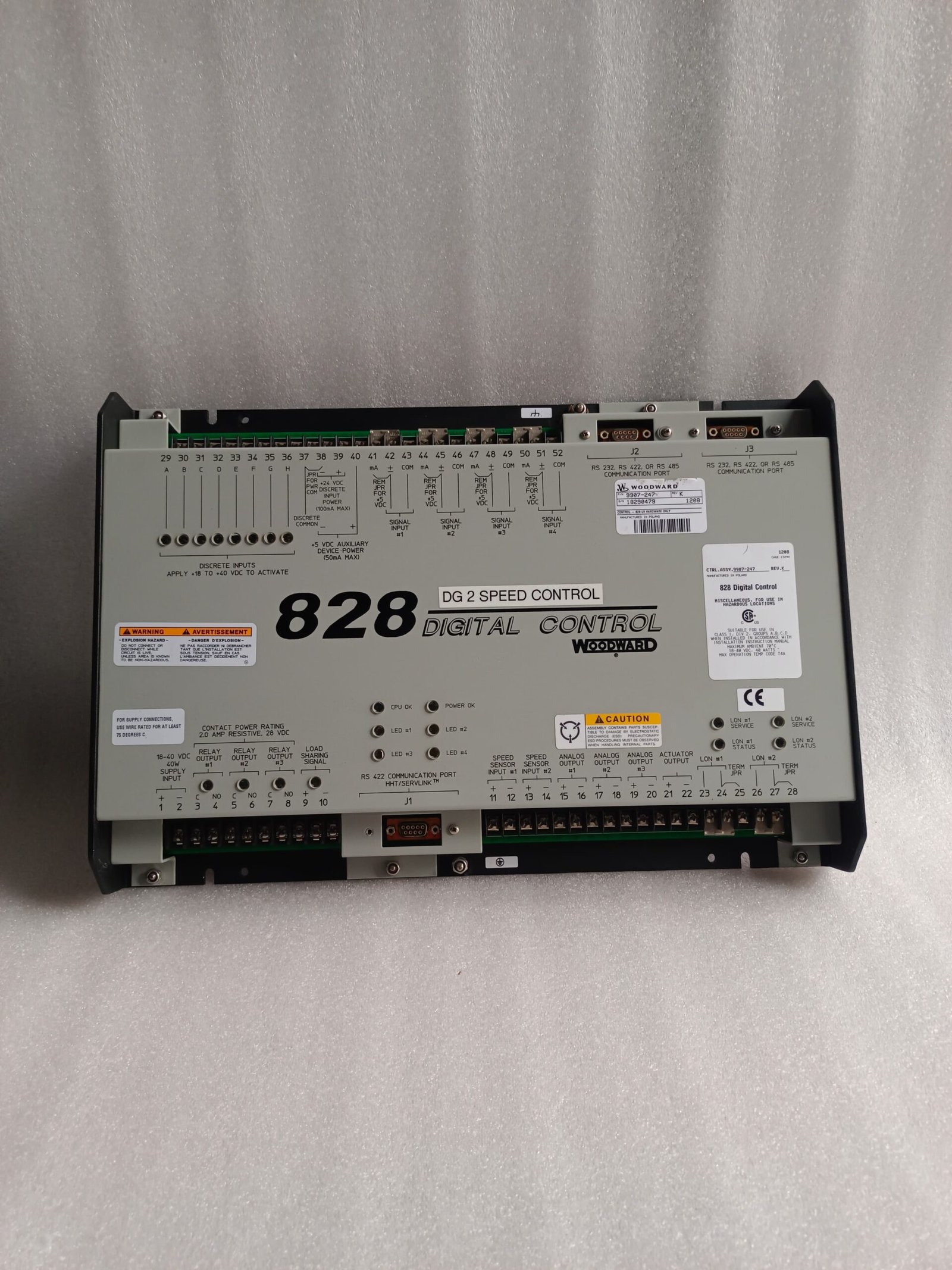 A06B-6096-H207 FANUC SERVO AMPLIFIER MODULE A06B6096H207 thumbnail 4650