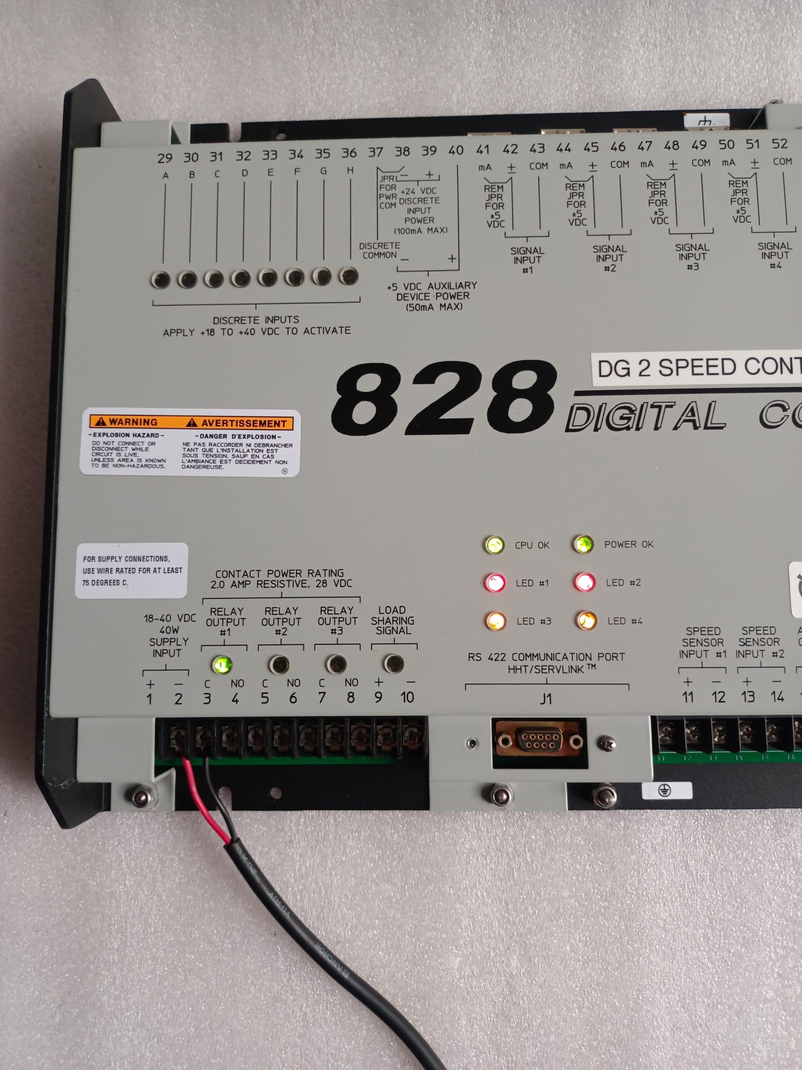 A06B-6096-H207 FANUC SERVO AMPLIFIER MODULE A06B6096H207 thumbnail 4655