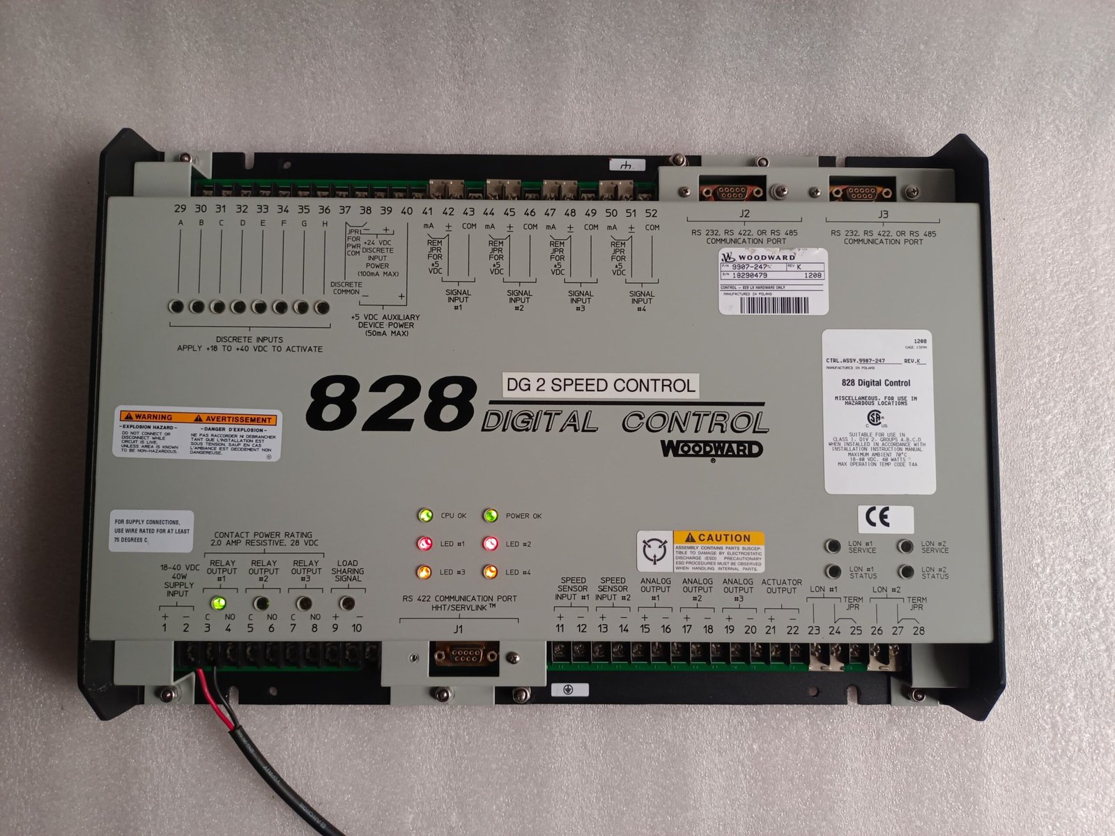 A06B-6096-H207 FANUC SERVO AMPLIFIER MODULE A06B6096H207 thumbnail 4658